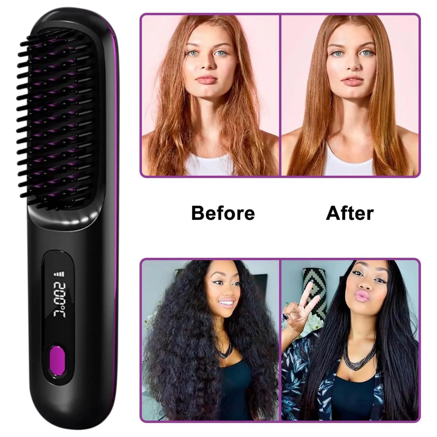 Brosse Chauffante By Fedona